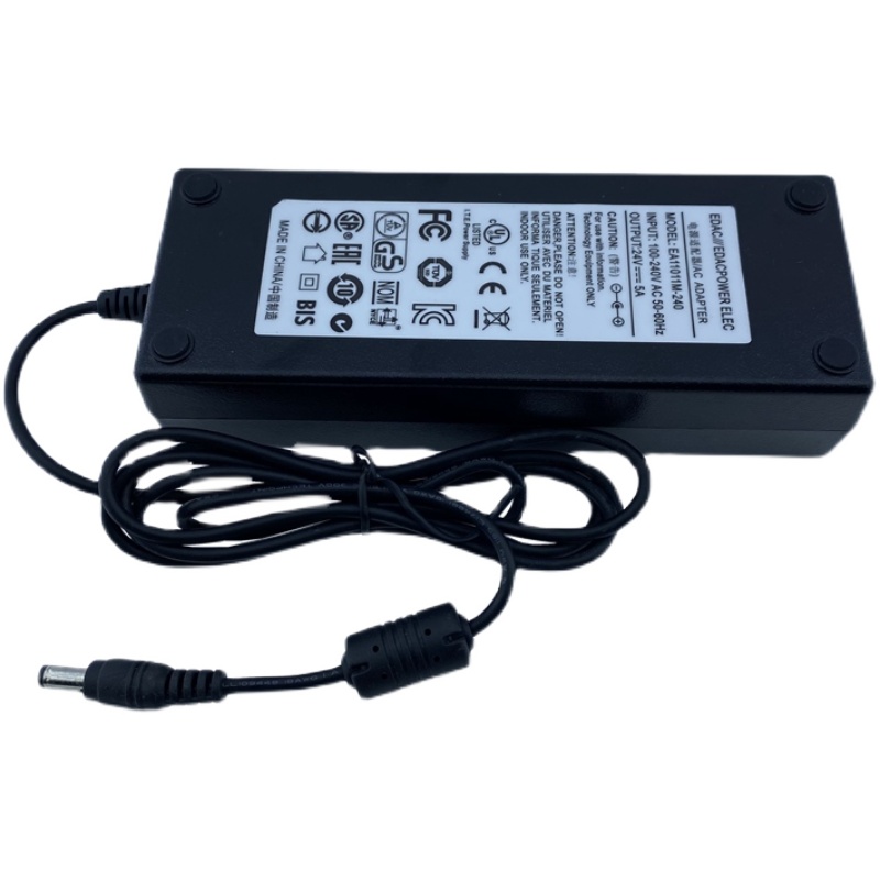 *Brand NEW* AC100-240V EDAC///EDACPOWER ELEC 24V 5A AC DC ADAPTER EA1011M-240 POWER SUPPLY - Click Image to Close